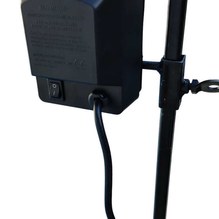 Spiedo Black  15 kg + bases regulables de 100 cm de alto