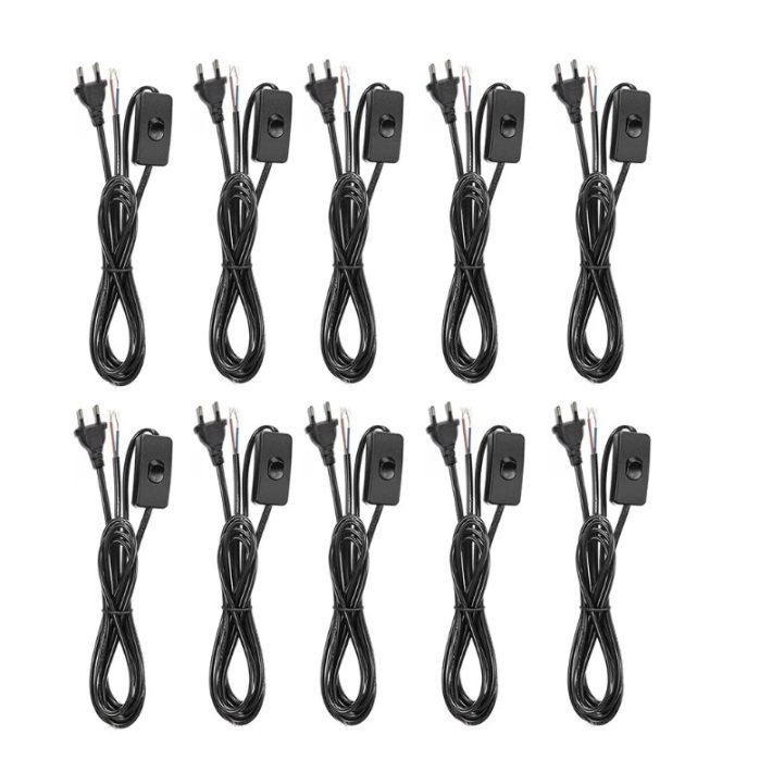 Cables con interruptor (Pack de 10 unidades.)